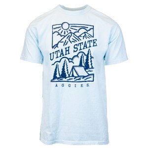 Utah State Aggies Outdoor Camping T-Shirt